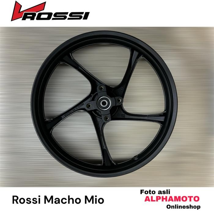 VELG ROSSI MIO MACHO PALANG 5 STANDAR BALOK HITAM