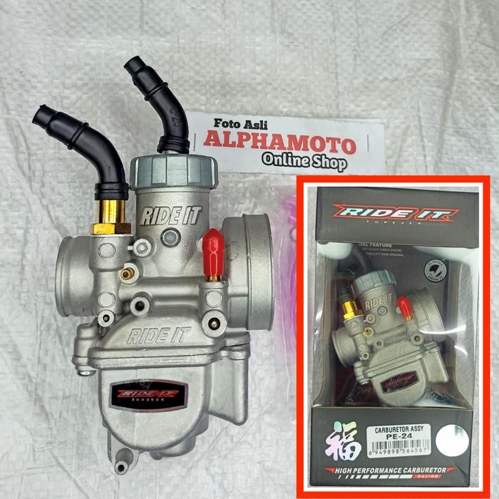 KARBURATOR PE 24 KARBU PE24 RIDE IT ORIGINAL TERLARIS