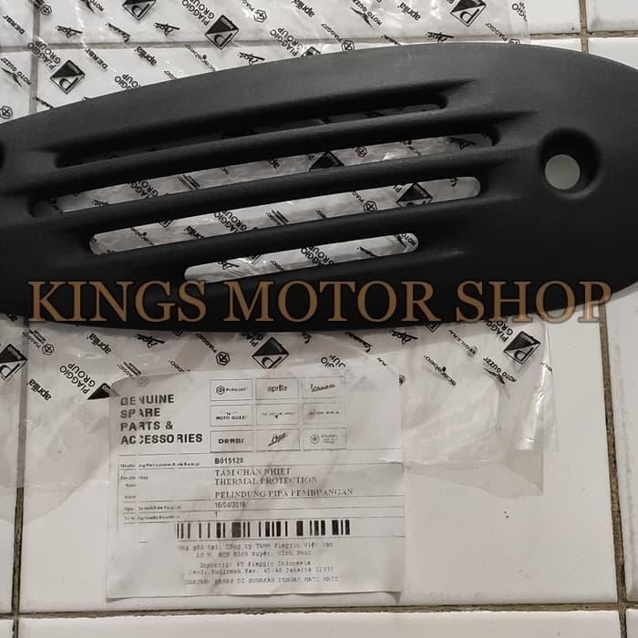 COVER TUTUP KNALPOT VESPA ZIP 100 ORIGINAL PART VESPA