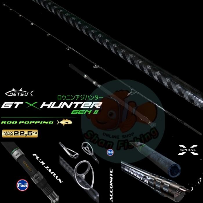 (Expert) Joran Popping Getsu GT X Hunter Gen II 802 (packing pipa PVC)