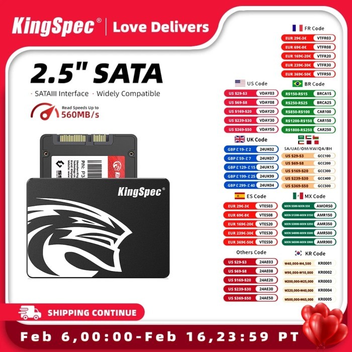 KingSpec HDD SATA3 SSD 120GB 240G SATA III Hard Disk 128G 256GB 480GB
