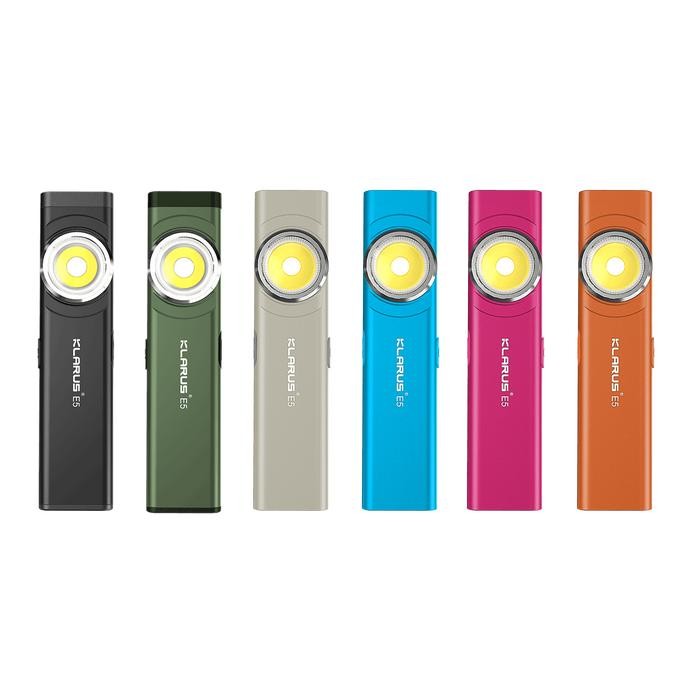 HOT SALE KLARUS E5 470 lumens 41 meters EDC Rechargeable Flashlight Senter