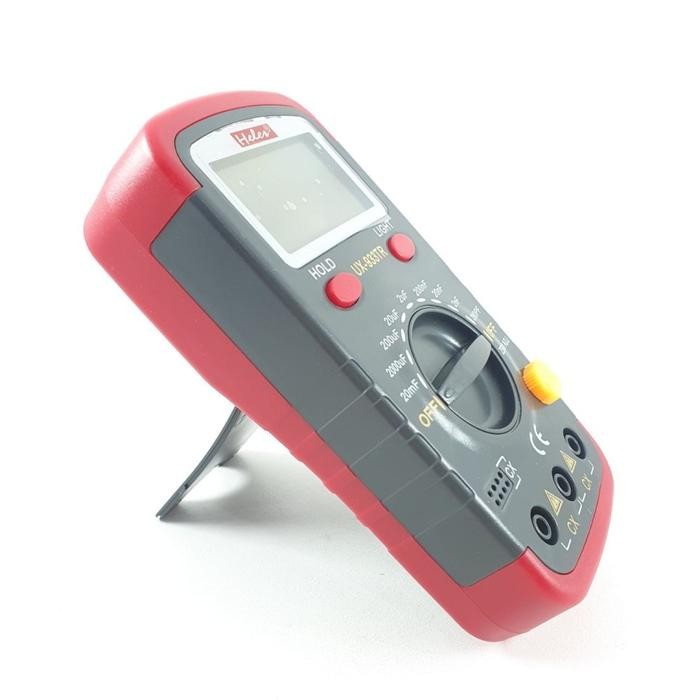 Hemat Tester Kapasitor Heles Ux933Tr Multimeter Ux 933 Tr Avometer Ux-933Tr Digital Capacitor Meter