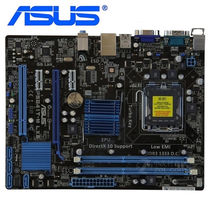 P5G41T-M LX3 Motherboards LGA 775 DDR3 8GB P5G41T G41 P5G41T-M LX3