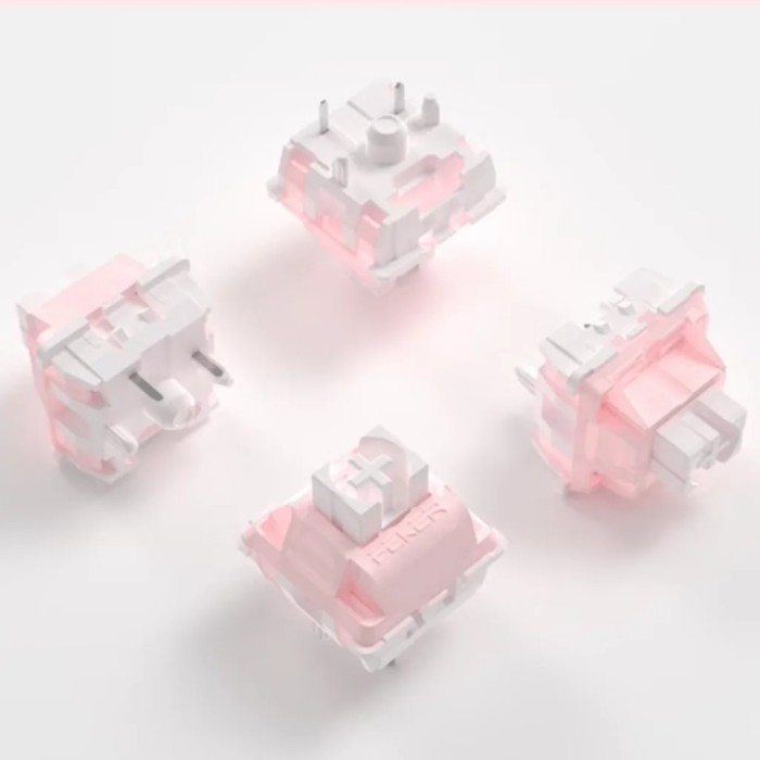 FEKER Aphonia Slient Pink Switches Custom Mechanical Keyboard Linear