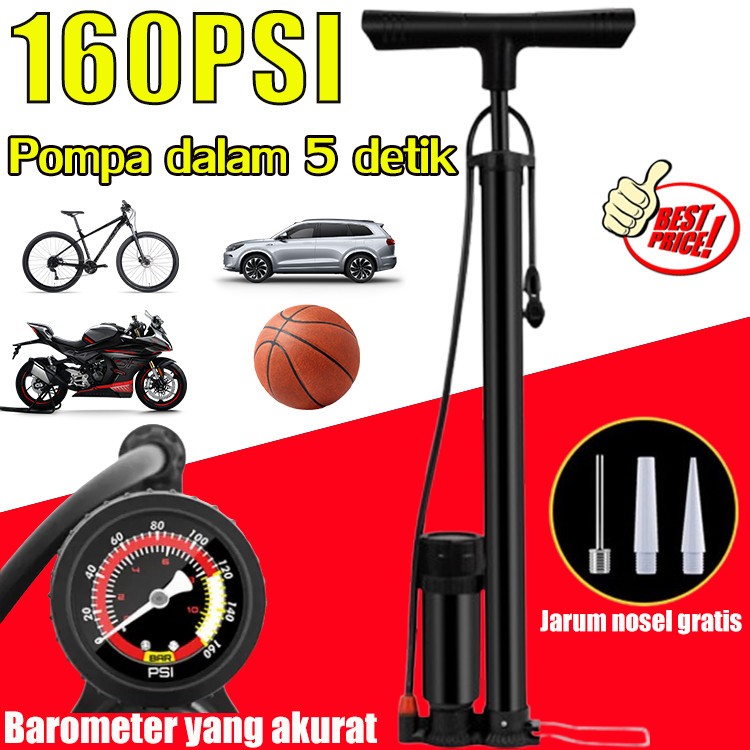 TERMURAH Pompa Sepeda Motor Mobil 160 PSI Mobil Pompa ban motor Pompa ban mobil Pompa balon Pompa