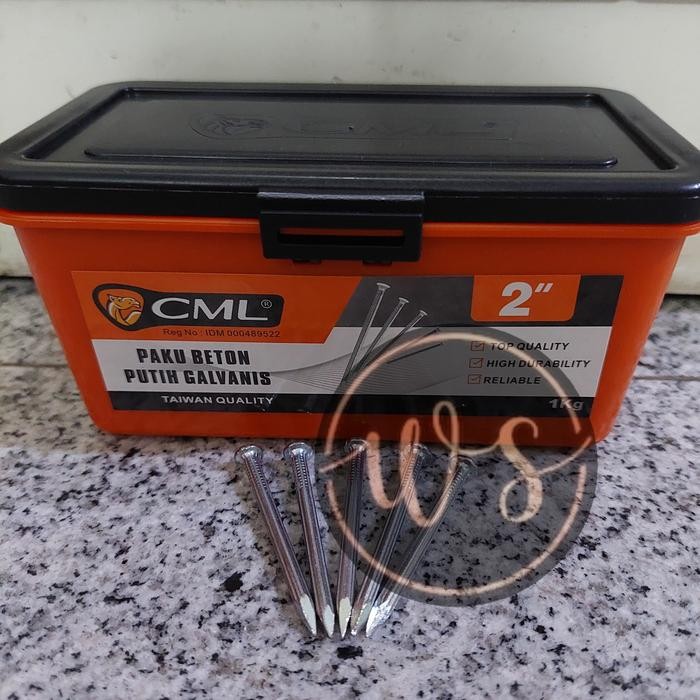 Fixco- Paku beton camel 2inch 5cm paku beton putih camel 1dus 1kg