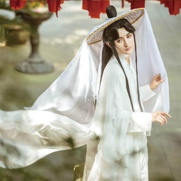 Tian Guan Ci Fu Cosplay Xie Lian Cosplay Xielian Cos Costume Set