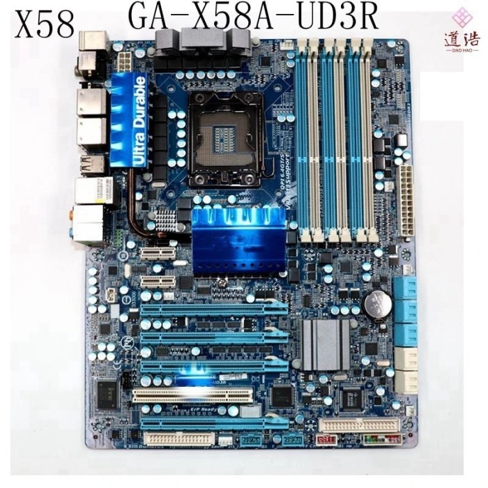 For Gigabyte GA-X58A-UD3R Mtherboard 24GB USB 3.0 LGA 1366 DDR3 ATX