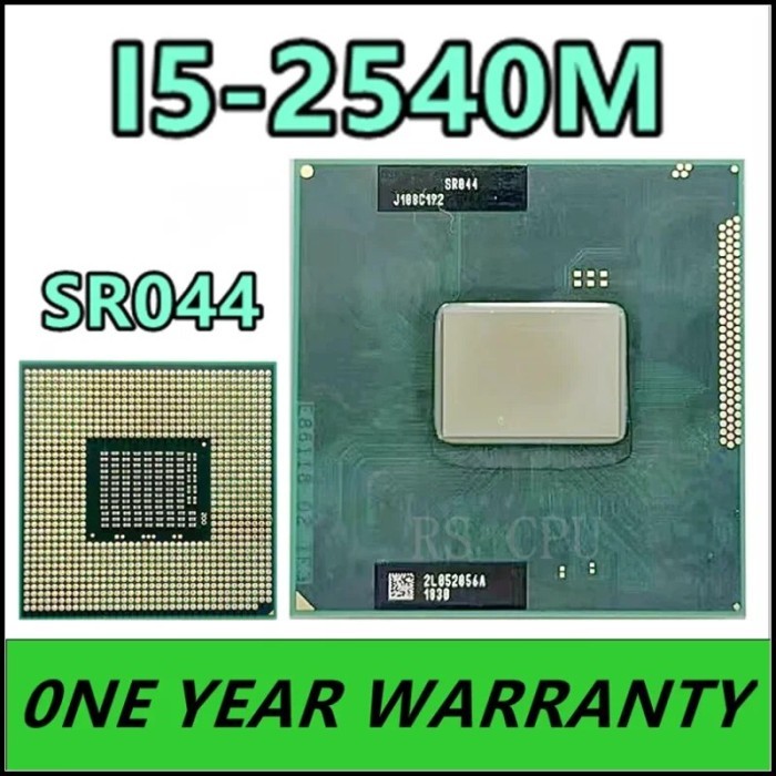 i5-2540M i5 2540M SR044 2.6 GHz Dual-Core Quad-Thread CPU Processor