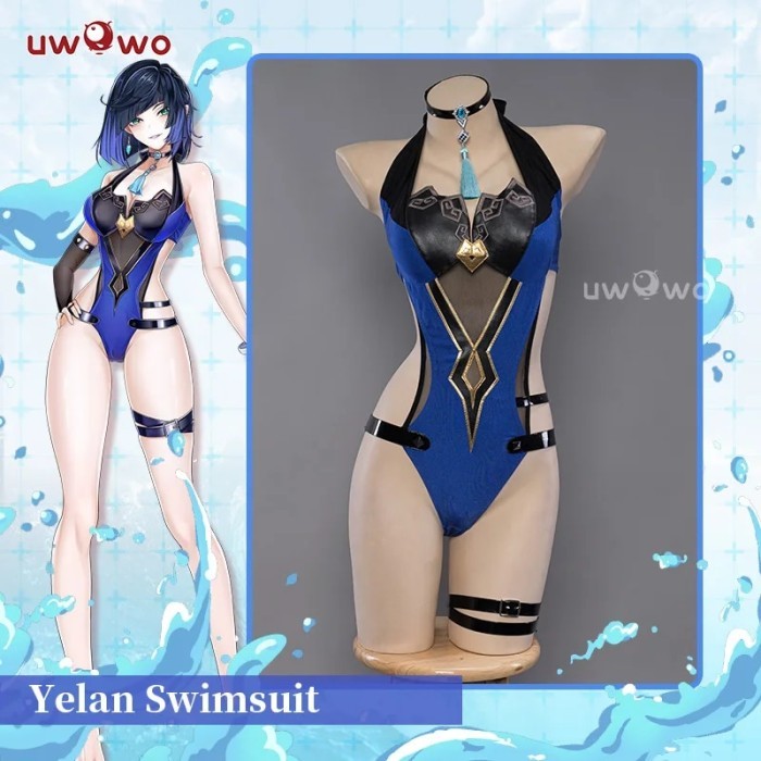 UWOWO Genshin Impact Yelan Cosplay Costume Exclusive