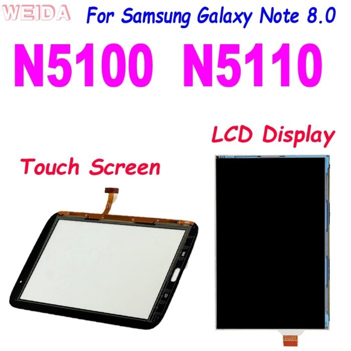 100% Test For Galaxy Note 8.0 N5100 N5110 GT-N5100 GT-N5110 LCD
