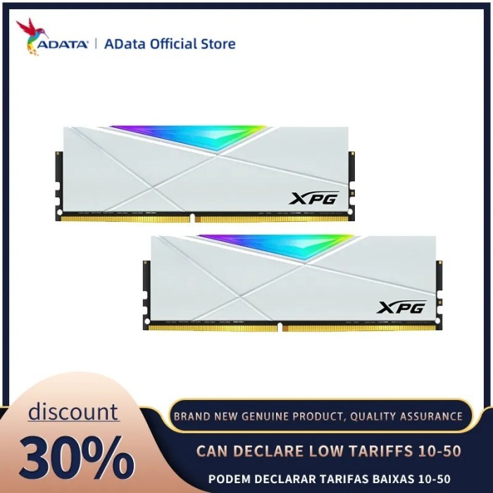 adataXPG SPECTRIX D50 DDR4 RGB MEMORY MODULE 8GB 16GB 32GB 3200MHz