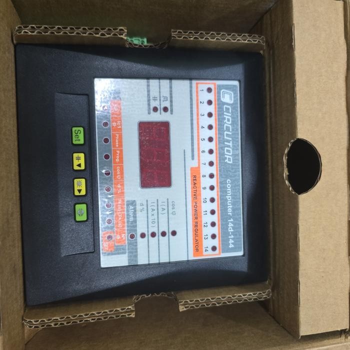 CIRCUTOR POWER FACTOR REGULATOR COMPUTER 14D-14-144A REGULATOR 14STEP CIRCUTOR TERMURAH