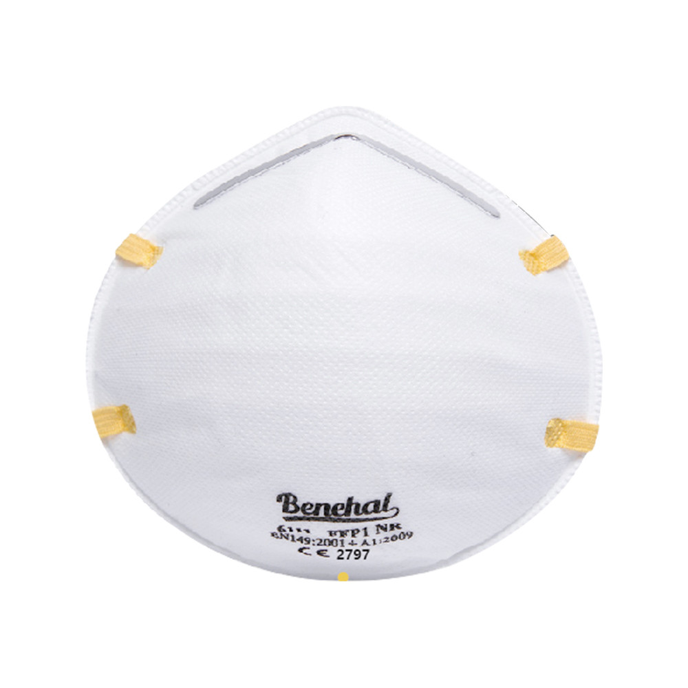 Benehal Ffp1 Disposable Face Mask Silicone Reusable Respirator Pm2.5 Filter Ce Dust Mask Nr P1 Masks