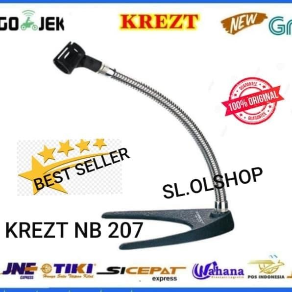 STAND MIC KREZT NB 207 STANDING MEJA /PODIUM,MIMBAR STAND MICROPHONE