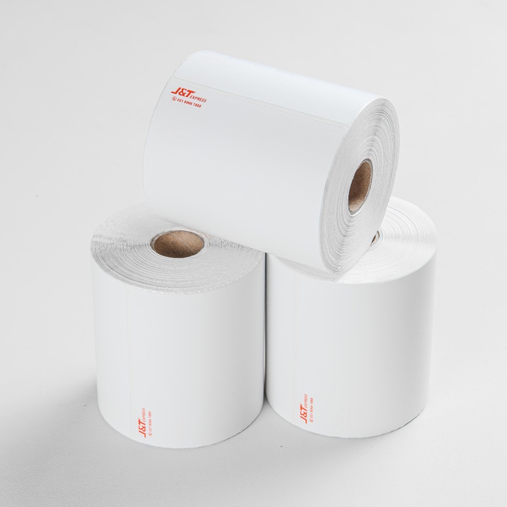 

Label J&T 2 Rangkap 100x150 mm 300pcs Sticker Resi 4X6 JNT isi 12 roll