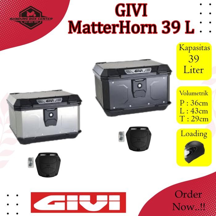 Box Givi Matterhorn 39 Liter Box Pannier Givi Mtn 39 L Box Motor Almunium Givi Matterhorn Box Motor