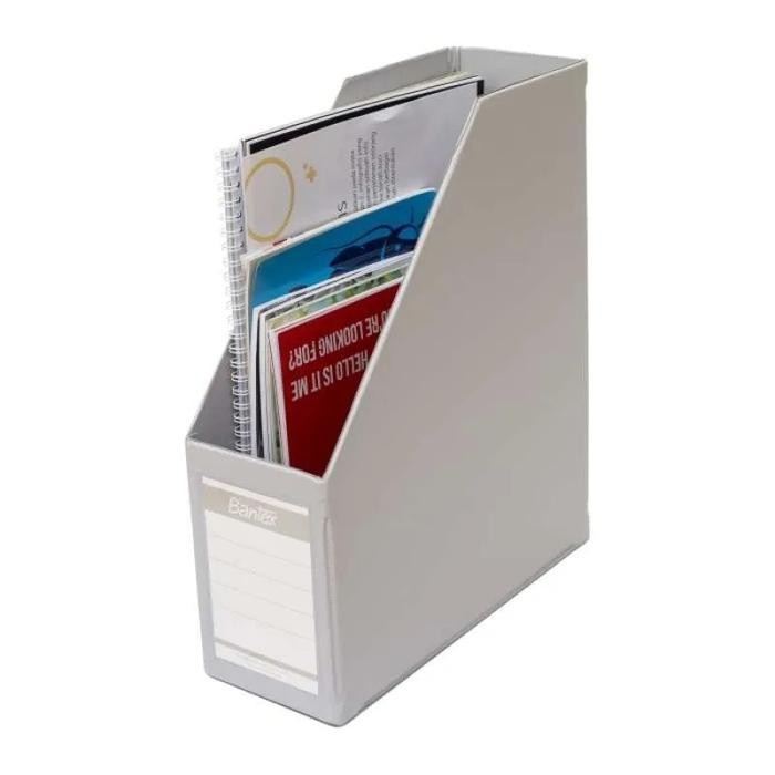 

Promo Box File Bantex 4011-05 (Grey) Folio 10 Cm Magazine File Desk Organizer Berkualitas