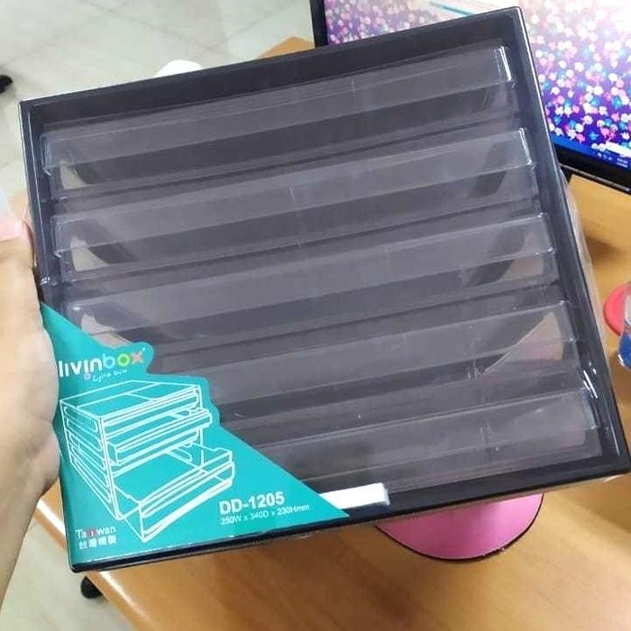 

Promo Rak Laci File A4 Dd-105P Dd-1205 Desk Rak File Organizer - Hitam Terlaris