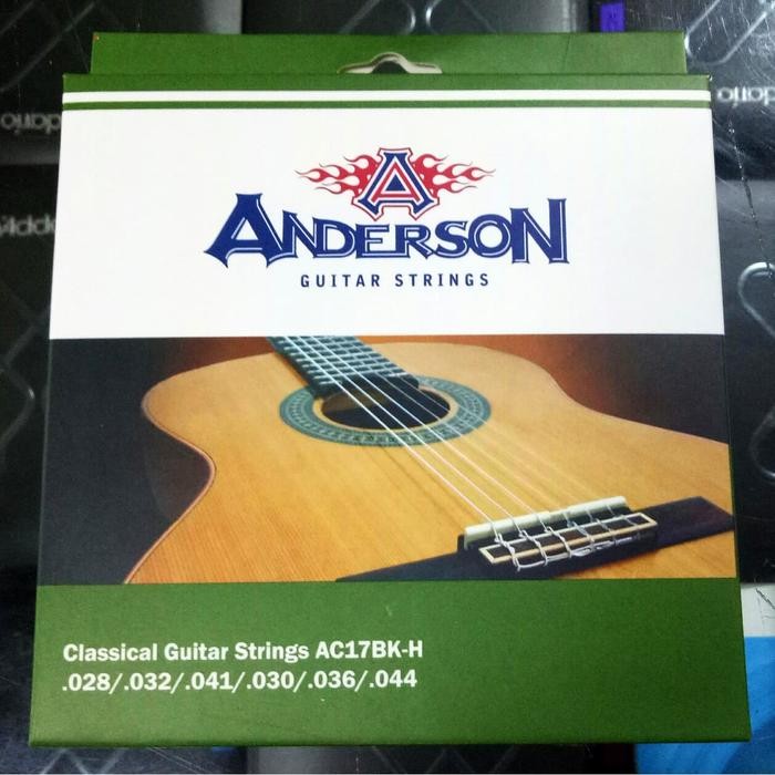 Ready- Anderson Senar Gitar Nylon / Classic Guitar String Ac17Bk-H (404000332)