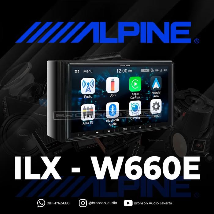 ALPINE iLx - W660E Headunit 7 inch TERLARIS