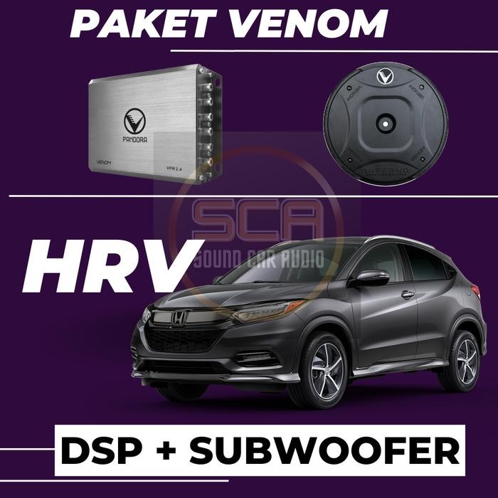 PAKET AUDIO MOBIL HONDA HRV /PAKET AUDIO VENOM PLUG AND PLAY TERLARIS