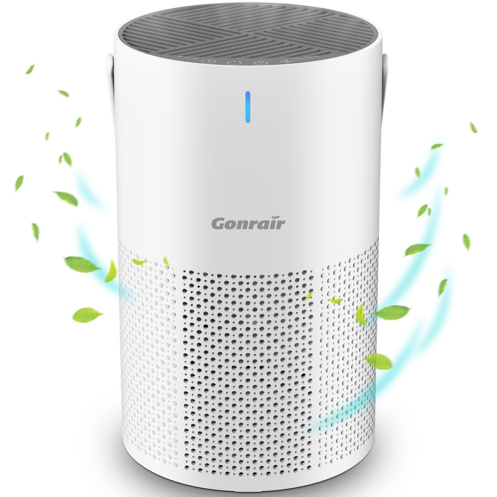 hot home desktop air purifier touch odor removal in addition to second-hand smoke, smoke air purifie