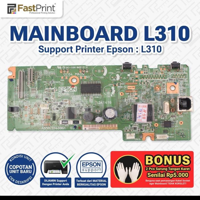 FAST PRINT MAINBOARD MOTHERBOARD PRINTER EPSON L310