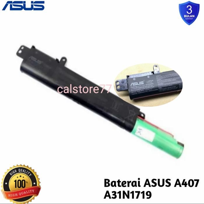 BATERAI LAPTOP ASUS A31N1719 BATTERY 11.1V 33WH