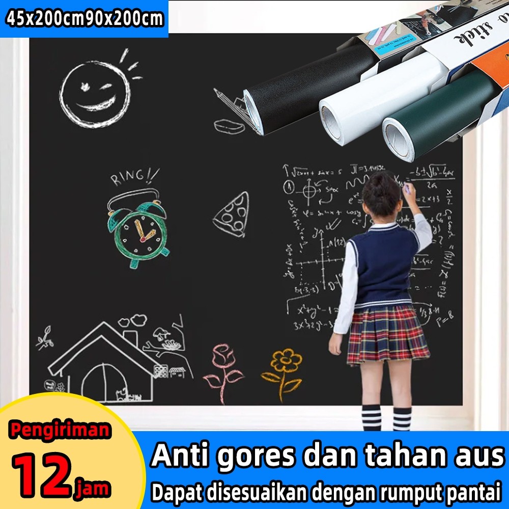 

spotpapan tulis kapur stiker papan tulis whiteboard papan tulis stiker dinding board dinding tempel