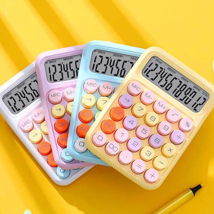 

KINCIZEN ada Check & Correct KC 817 Kalkulator Calculator Tenaga Surya Layar Besar 12 Digit Tampilan