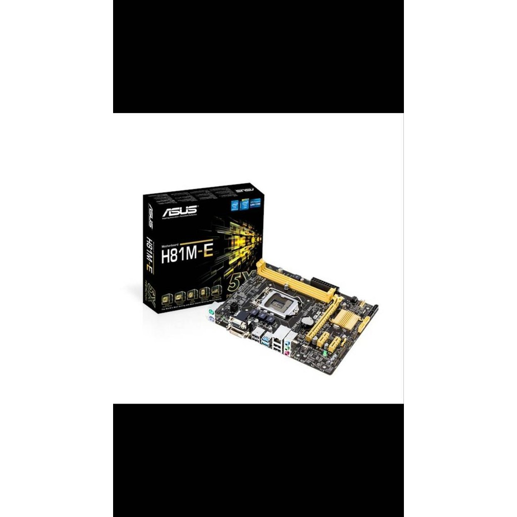MOTHERBOARD ASUS H81M-E TERMURAH