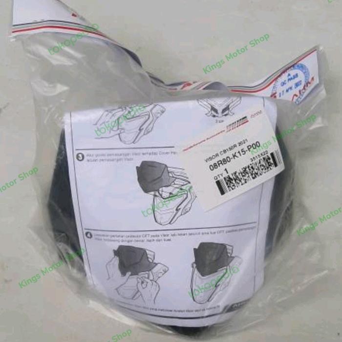 VISOR WINDSHIELD HONDA NEW CB150R 2021 2022 ORIGINAL AHM