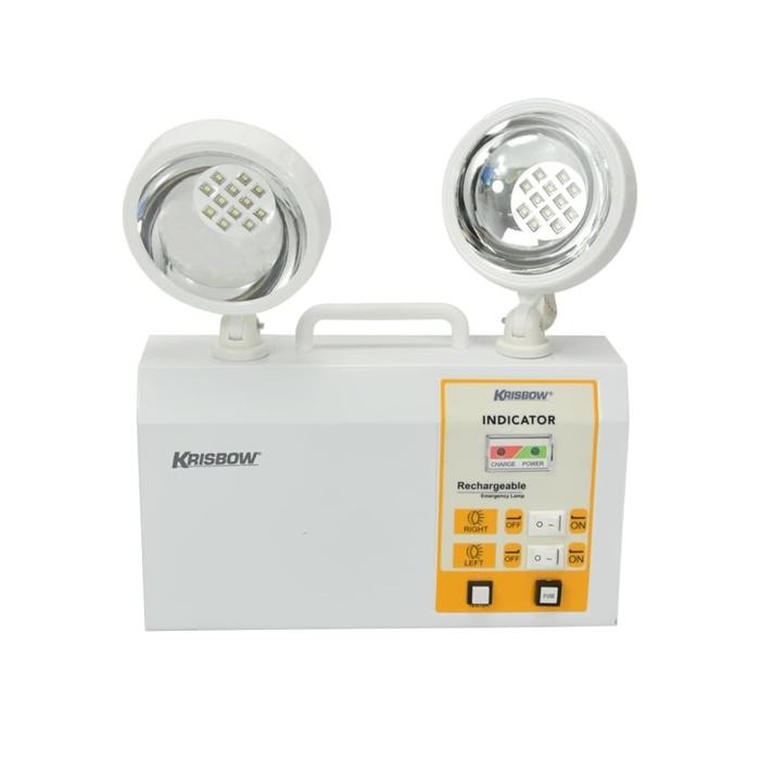 PREMIUM Lampu Emergency / Krisbow Lampu Darurat Twin Spot