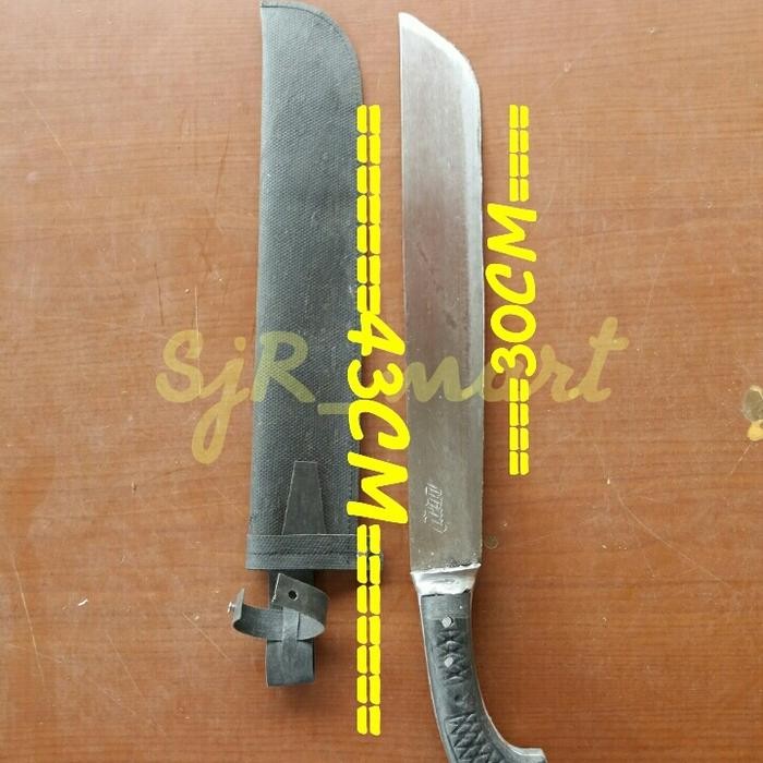 PREMIUM GOLOK SARUNG KAYU / PISAU GOLOK SEMBELIH / GOLOK POTONG HEWAN DLL