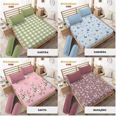 S3NdToday,,Kintakun Sprei D'Luxe Extra King Size Nirmana Edition Uk. 200x200 TINGGI 30 CM -good