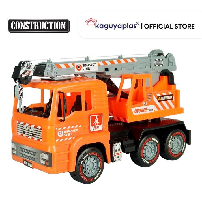 BerkahToys-- Mainan Anak Truk Besar Derek KGP 8091 Kaguyaplas