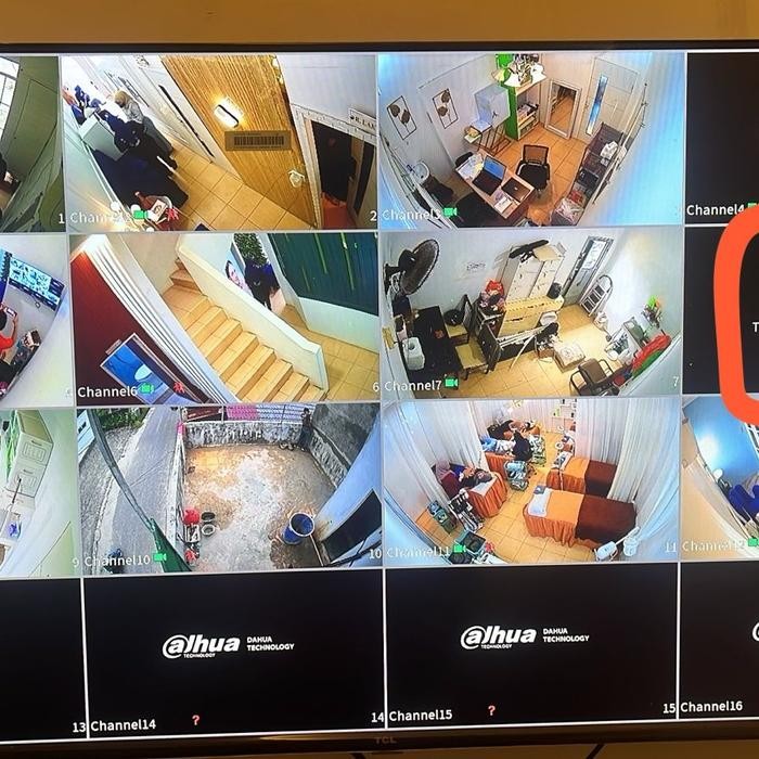PAKET CCTV 2MP 6 KAMERA termasuk pasang