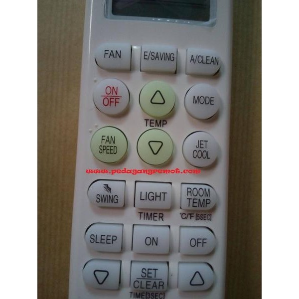 REMOTE AC LG HERCULES/MINI HERCULES JET COOL ORIGINAL