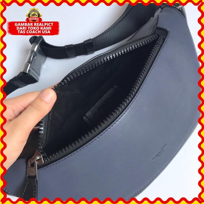 Tas Waistbag Coach Warren Belt Bag Pria Branded Original