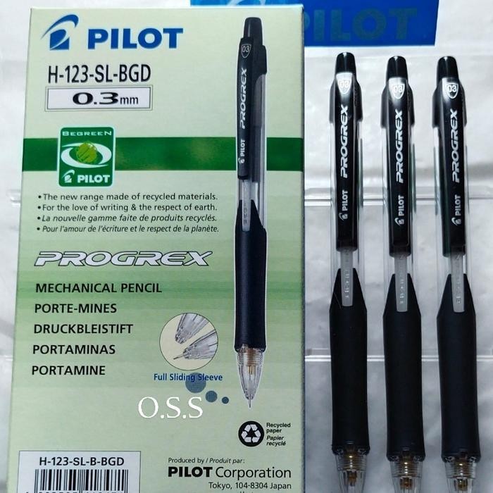 

Ready JT PILOT MECHANICAL PENCIL PROGREX 0.3MM(1Pcs)