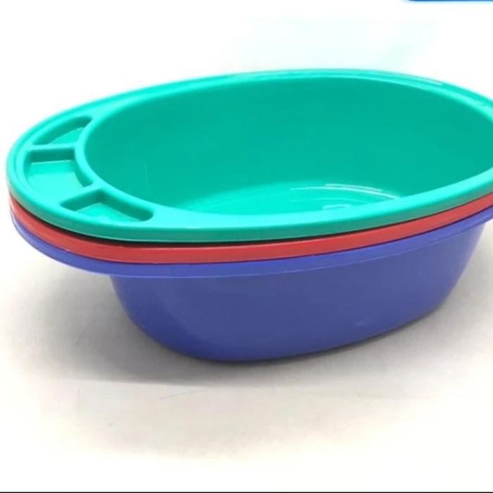 Kenna.store Bak bayi tempat mandi bayi baby ember baskom oval Plastik Komet Star
