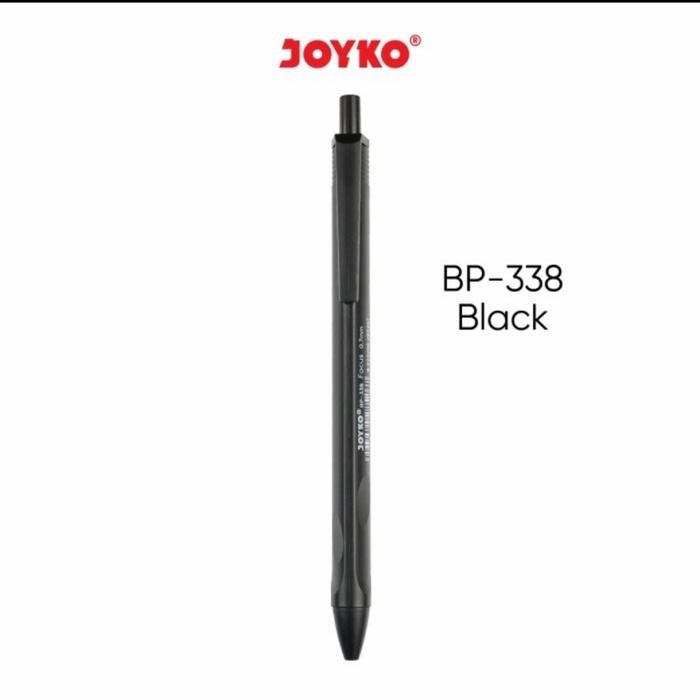 

Ready JT Pulpen Pen Pena Cetek JOYKO BP338 Pak@12/Ballpoint Cetek JOYKO FOCUS PACK Black Hitam
