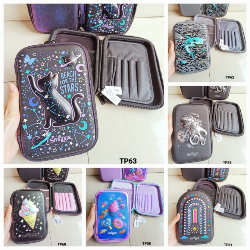 

Tempat Pensil Smiggle Hardcase 15x22cm Anak