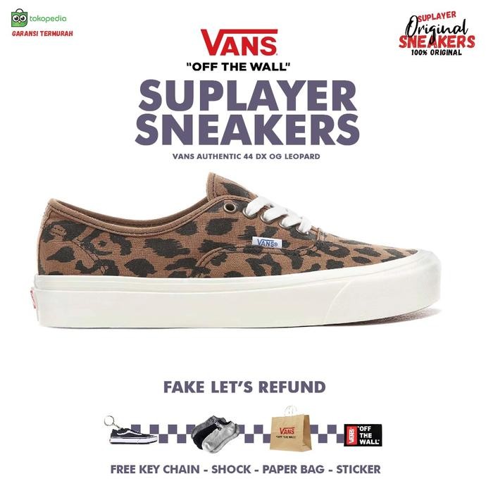 Vans Authentic 44 Dx Anaheim Factory Og Leopard