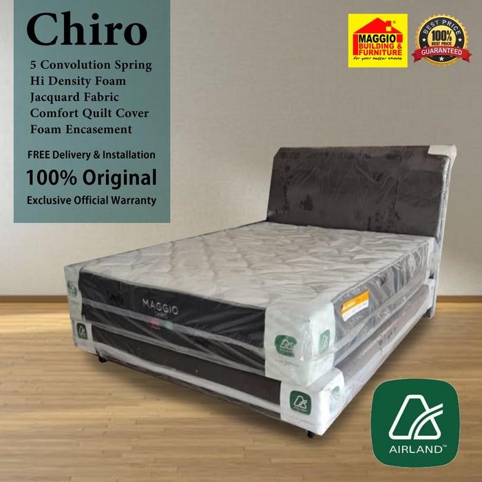KASUR SPRINGBED AIRLAND - MATRAS FURNITURE - CHIRO - AIRLAND SPRINGBED