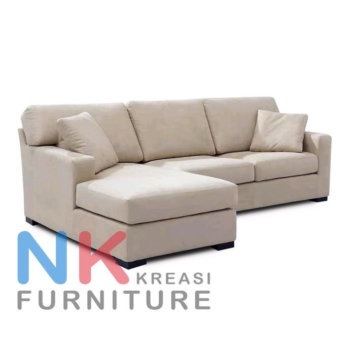 Terlaris Sofa Kursi Ruang Tamu L Minimalis Mewah, Sofa L Santai Modern