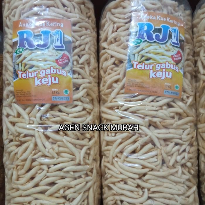

Cendol Keju 1Ball 1.7Kg Telur Gabus Keju Snack Cemilan Arisan