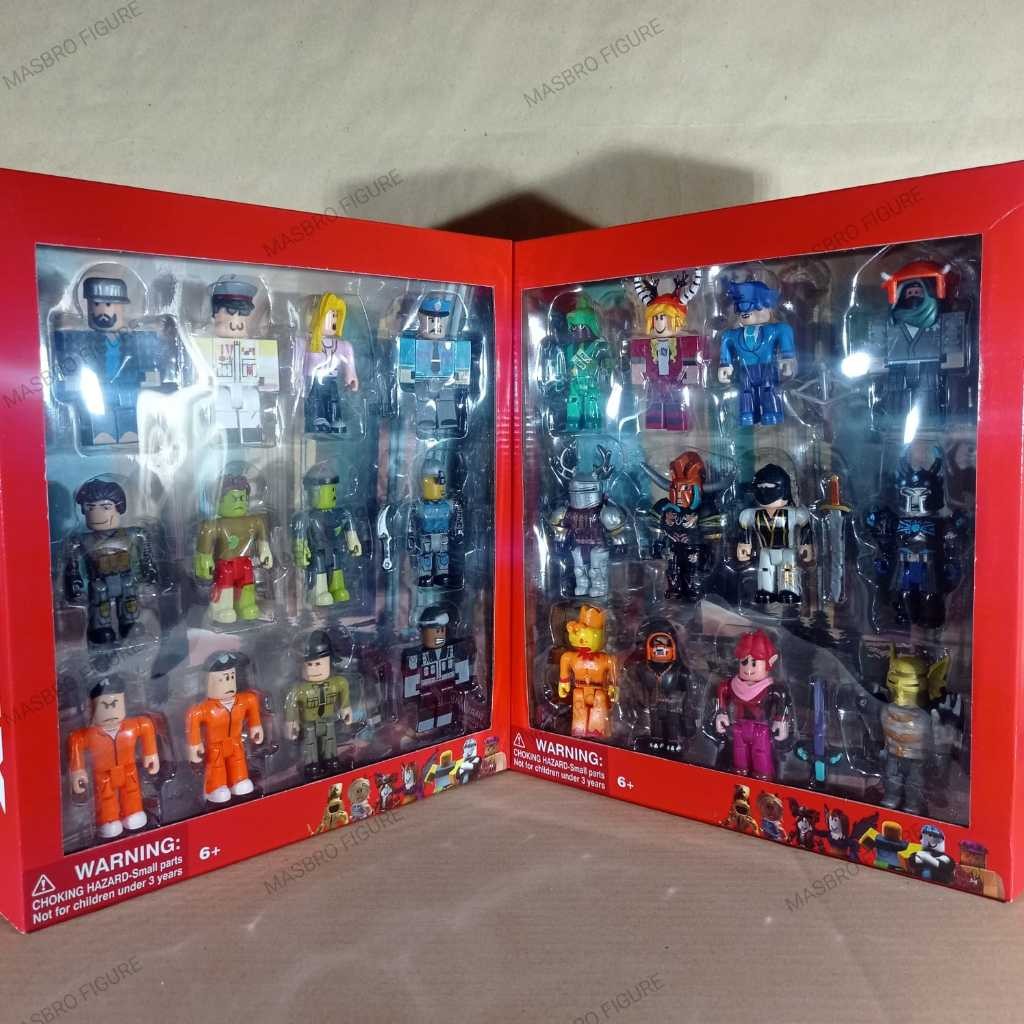 Action Roblox Celety Warior Mainan Anak Mini Roblox Box Set isi 12 pcs